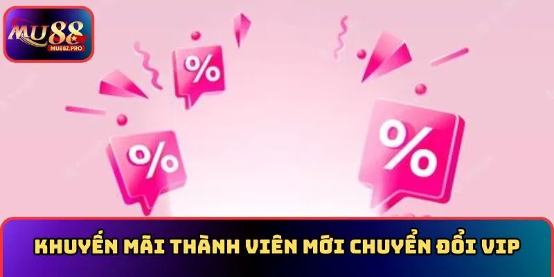 Khuyến mãi thành viên mới chuyển đổi VIP